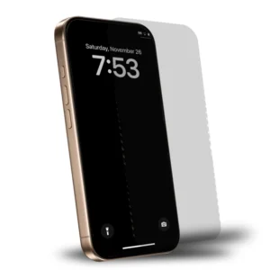 iPhone Skärmskydd med stilrena kanter – Härdat glas för iPhone 14, 15, 16, Pro/Plus/Pro Max