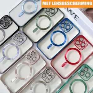 Transparent MagSafe Skal – För iPhone 17, 17 Air, 17 Pro & 17 Pro Max