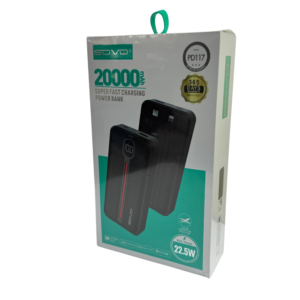 Sovo Master 22.5W 20000mAh Powerbank – Snabbladdning